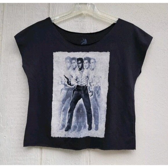 Zion roots wear  Elvis Presley tshirt wmns sz small - Picture 1 of 3